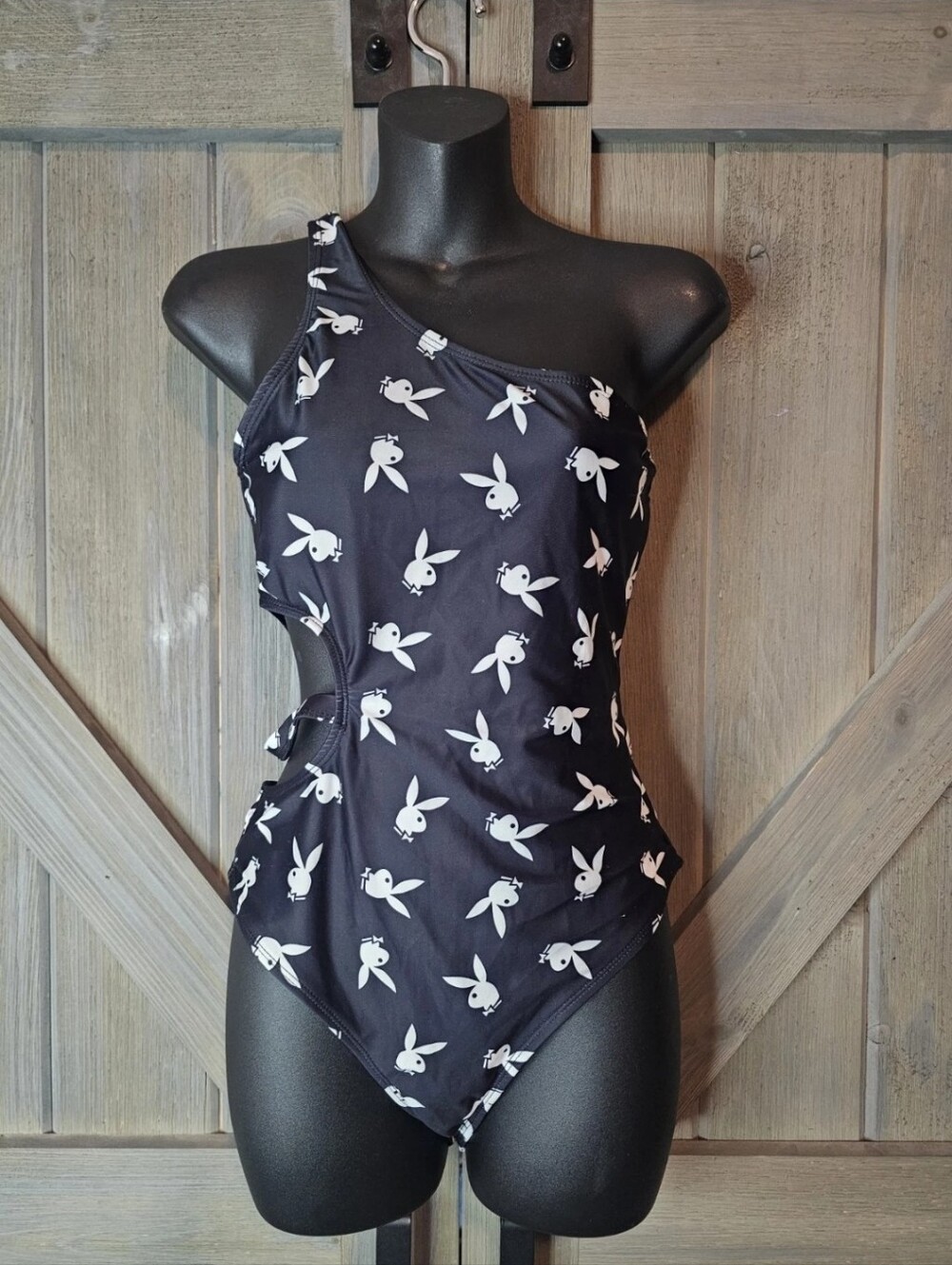 Playboy One Piece Swimsuit sz Medium - Picture 1 of 4